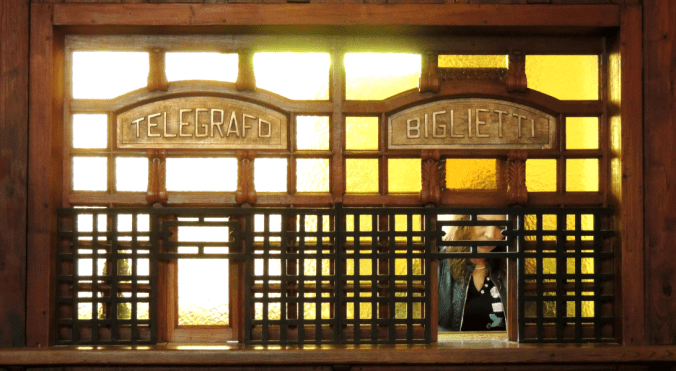 CC-BY Eric Sieverts; Stazione Tempio Pausania, Sardegna, Italia, 2018