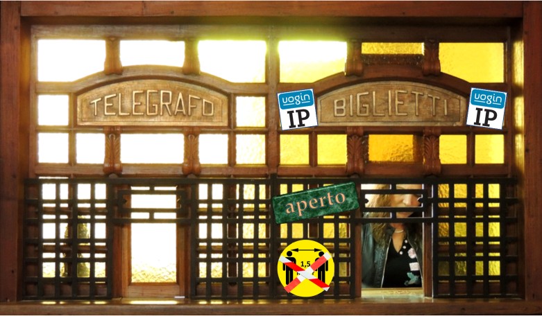 CC-BY Eric Sieverts; Stazione Tempio Pausania, Sardegna, Italia, 2018